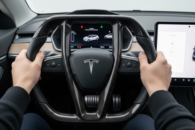 Штурвал Tesla