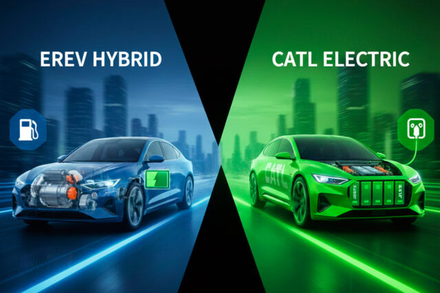 гибриды EREV против электрокаров