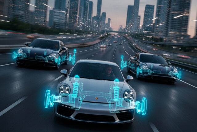 Активная подвеска Porsche